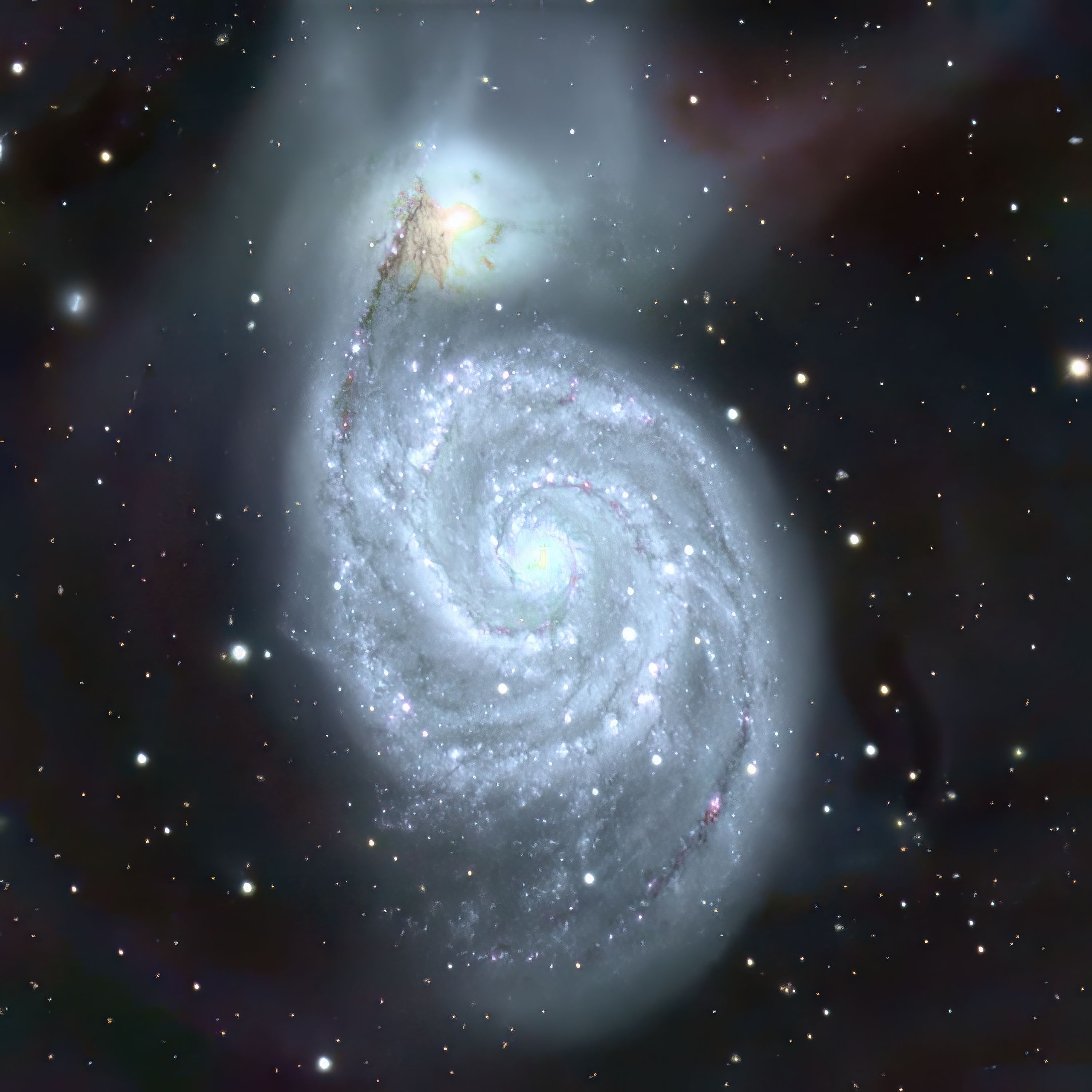 The Whirlpool Galaxy M51 Telescope Live